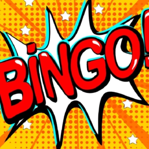 Boekje van 5 bingo kaarten 15 rondes